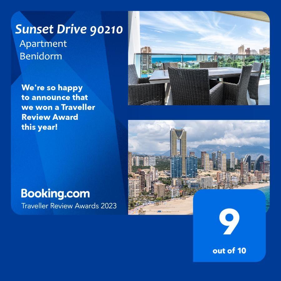 Appartement Sunset Drive 90210 à Benidorm Extérieur photo